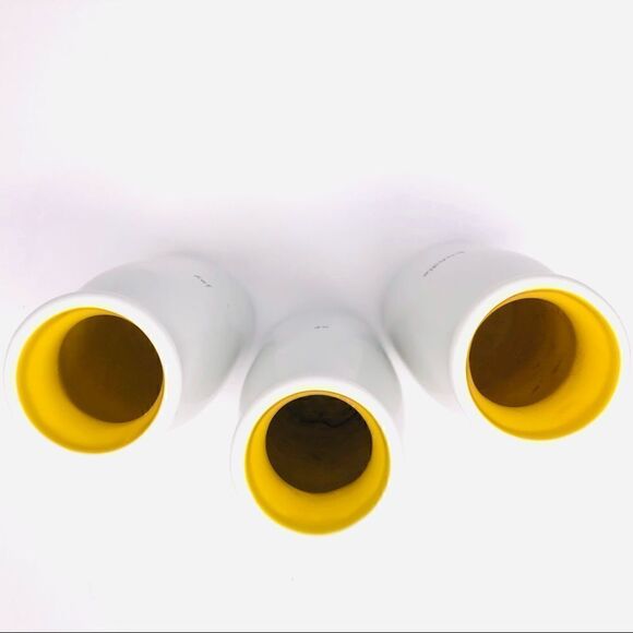 Dept 56 “Bundle of Joy” Mini Ceramic Vases – Set of 3 - Picture 3 of 5